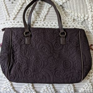 Quilted tote bag